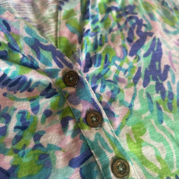 Lilly Pulitzer Essie Dress in Shell of a Party - Picture 3 of 5